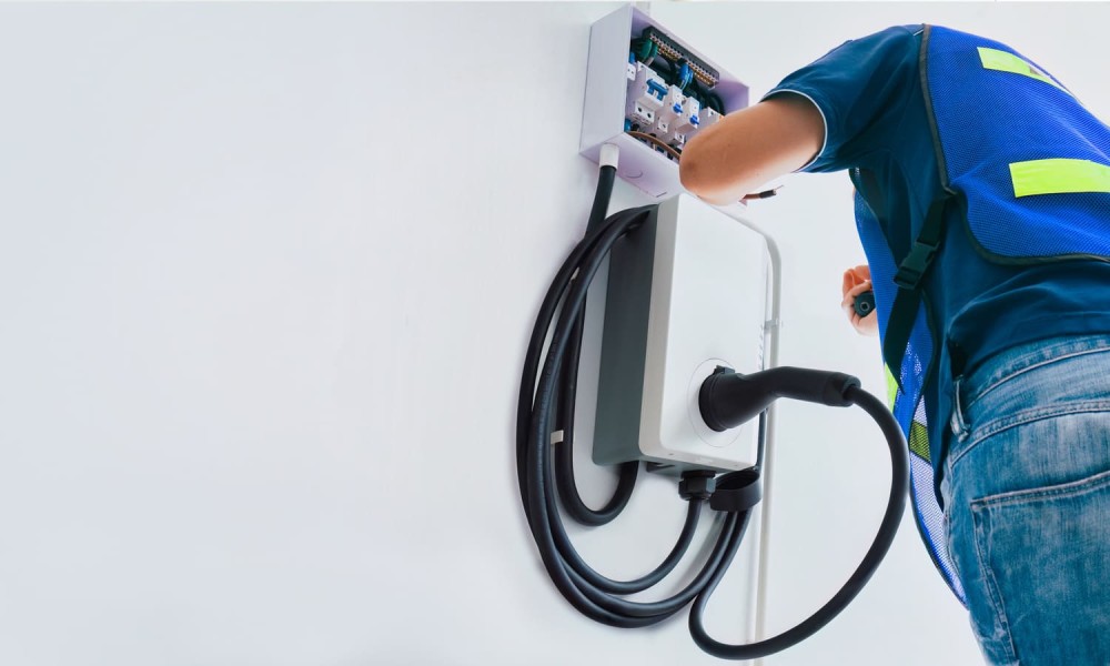 electricien borne de recharge Sainte-Julie